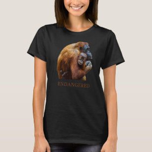Endangered Animal Species Orangutan Great Ape T-Shirt