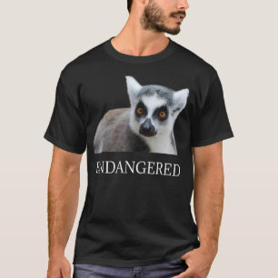Endangered Animal Species Ring Tailed Lemur Endang T-Shirt