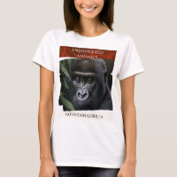 Endangered Animals - Mountain Gorilla