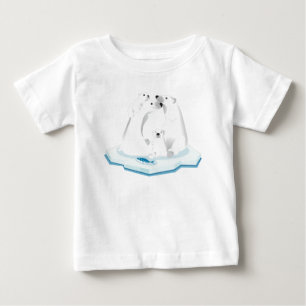 Endangered animals - Polar bear Baby T-Shirt