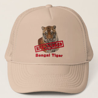 Endangered Bengal Tiger Products Trucker Hat
