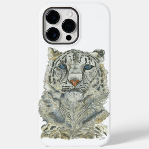Endangered Elusive Snow Leopard Artwork Case-Mate iPhone 14 Pro Max Case
