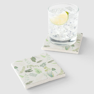 Endangered Fern Stone Coaster
