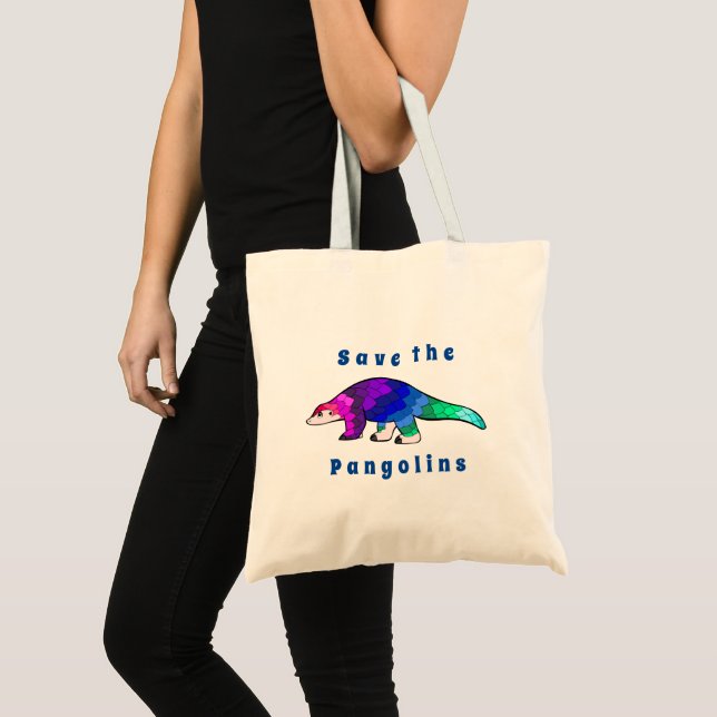 Endangered Pangolin Tote Bag (Front (Product))