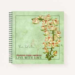 Endangered Plant species: Aerides lawrenceae Notebook