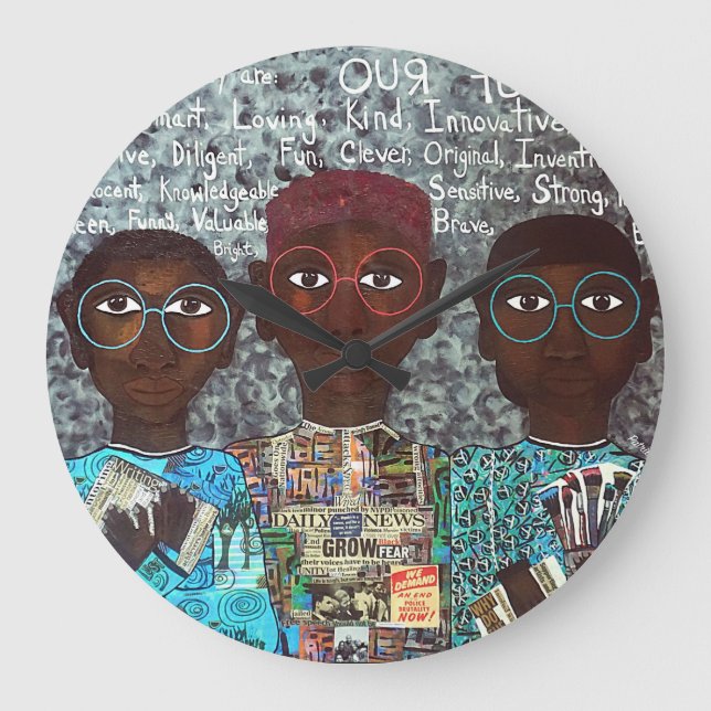 Endangered Specie Wall Clock (Front)