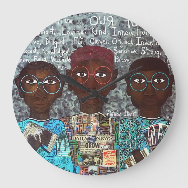 Endangered Specie Wall Clock (Front)