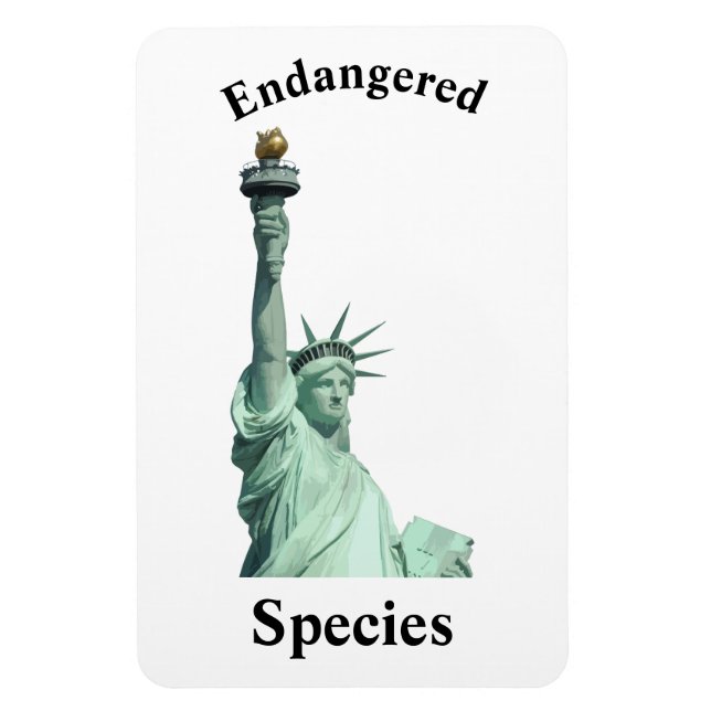 Endangered Species Magnet (Vertical)