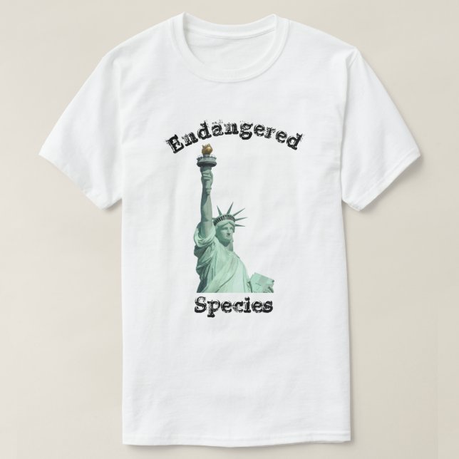 Endangered Species T-Shirt (Design Front)