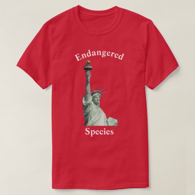 Endangered Species T-Shirt (Design Front)