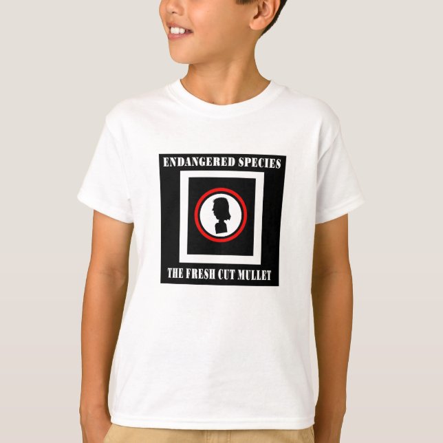 Endangered Species-The Fresh Cut Mullet T-Shirt (Front)