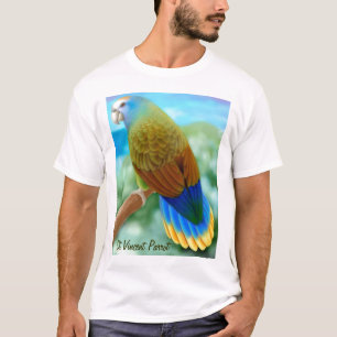 Endangered St Vincent Parrot T-Shirt