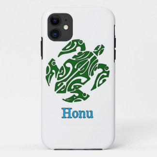 Endangered Tribal Hawaiian Green Sea Turtle Case-M iPhone 11 Case