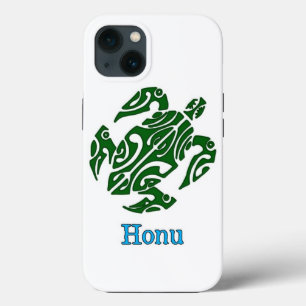 Endangered Tribal Hawaiian Green Sea Turtle iPhone 13 Case