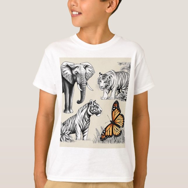 Endangered Wildlife Conservation Tee (Front)