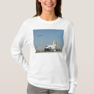 Endeavour on Runway with Columbia on SCA Overhea T-Shirt