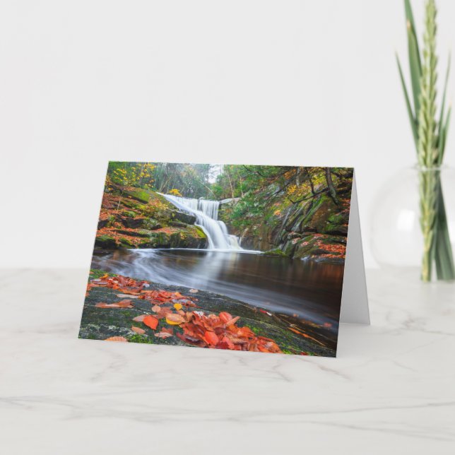 Ender's Falls in Fall Card (Front)