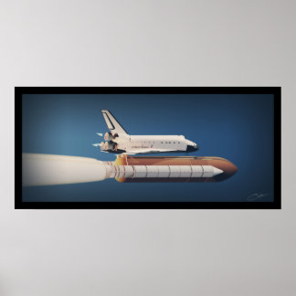 Endevour Spaceshuttle Poster