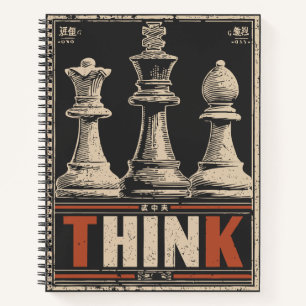 Endgame Logic – Power Pieces in Strategic Tension Notebook