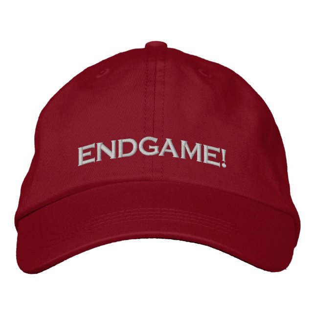 "ENDGAME!", PC GAME PLAYER CAP (Front)