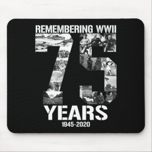 Ending Of Ww2 75th Anniversary 1945 2020 Ve Vj D T Mouse Mat