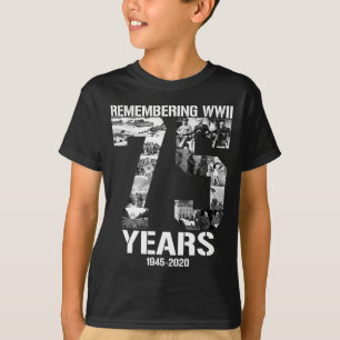 Ending Of Ww2 75th Anniversary 1945 2020 Ve Vj D T T-Shirt
