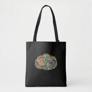 Endless Adventure – Outdoor & Travel Typography T- Tote Bag