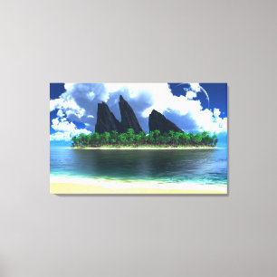 Endless Blue (2014) Canvas Print