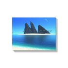 Endless Blue (Original) Wrapped Canvas