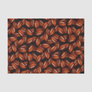Endless footballs pattern fall sports tissue paper