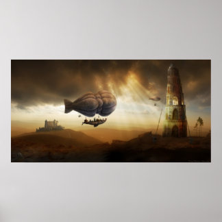 Endless Journey | Steampunk Incredible Adventure Poster