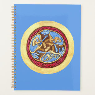 Endless knot with animals Planner