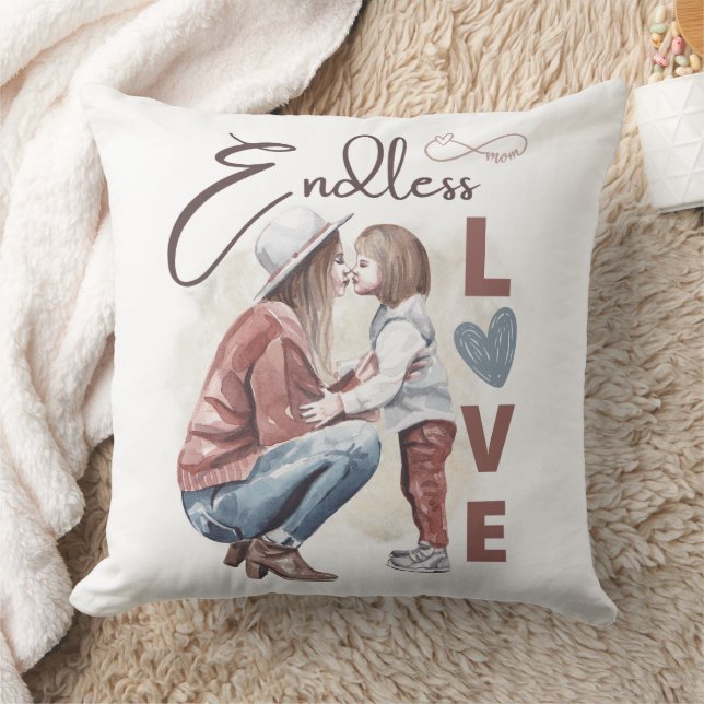 Endless Love design Mother day  Cushion (Blanket)