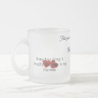Endless Love Glass Mug - Perfect Gift for Couples