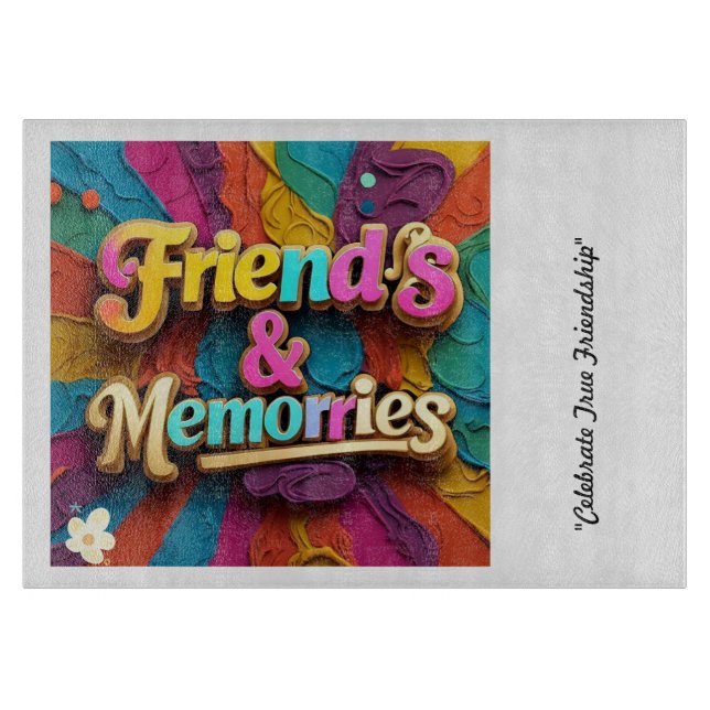 "Endless Love Shared" Cutting Board (Front)