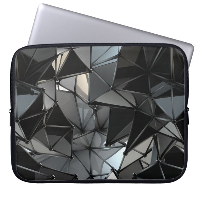 endless monochrome : laptop sleeve (Front)