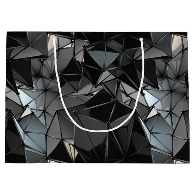 endless monochrome : large gift bag (Front)