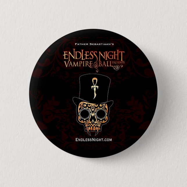 Endless Night Vampire Ball: Fred Samedi 6 Cm Round Badge (Front)