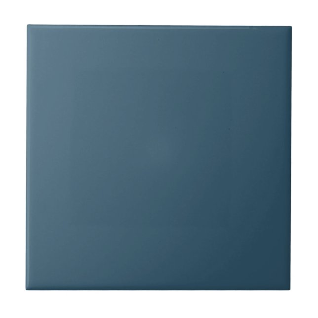 Endless Ocean Blue Square Kitchen and Bathroom Tile (Front)