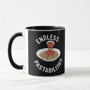 Endless Pastabilities Funny Pasta Spaghetti Lover Mug