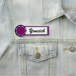 Endless Pinwheel by Kenneth Yoncich Name Tag