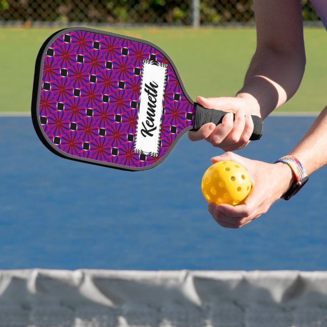 Endless Pinwheel by Kenneth Yoncich Pickleball Paddle (Insitu)