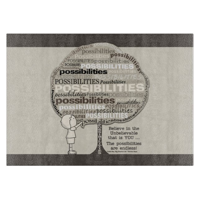 Endless Possibilities Cutting Board (Front)