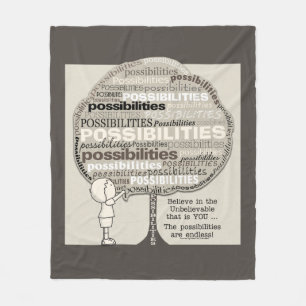 Endless Possibilities Fleece Blanket