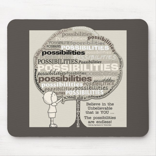 Endless Possibilities Mouse Mat (Front)