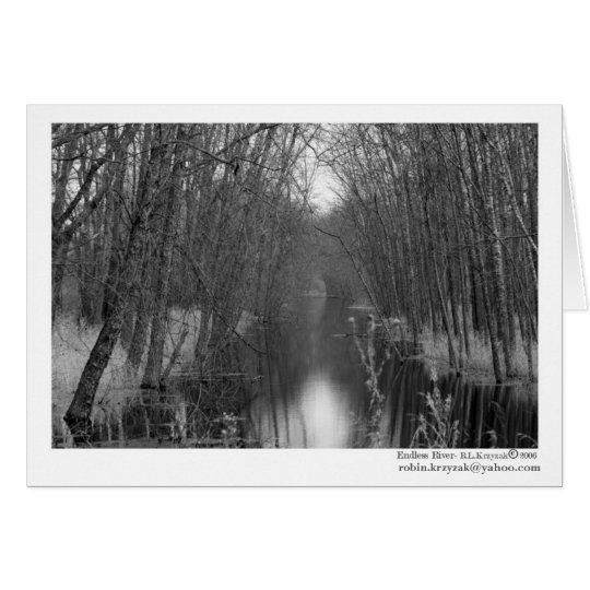 Endless River Notecard