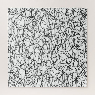 Endless String: Woven Texture Symphony Jigsaw Puzzle