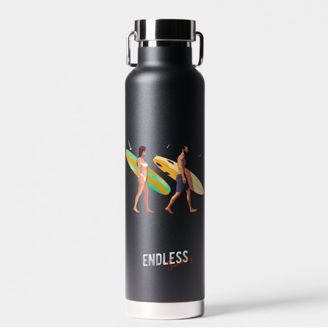 Endless Summer | Thor Copper Vacuum Insulated Water Bottle (Front)