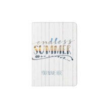 Endless Summer Tropical Vacation Sunset Typography