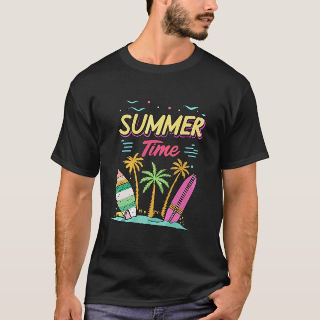 Endless Summer – Vibrant Paradise T-Shirt (Front)